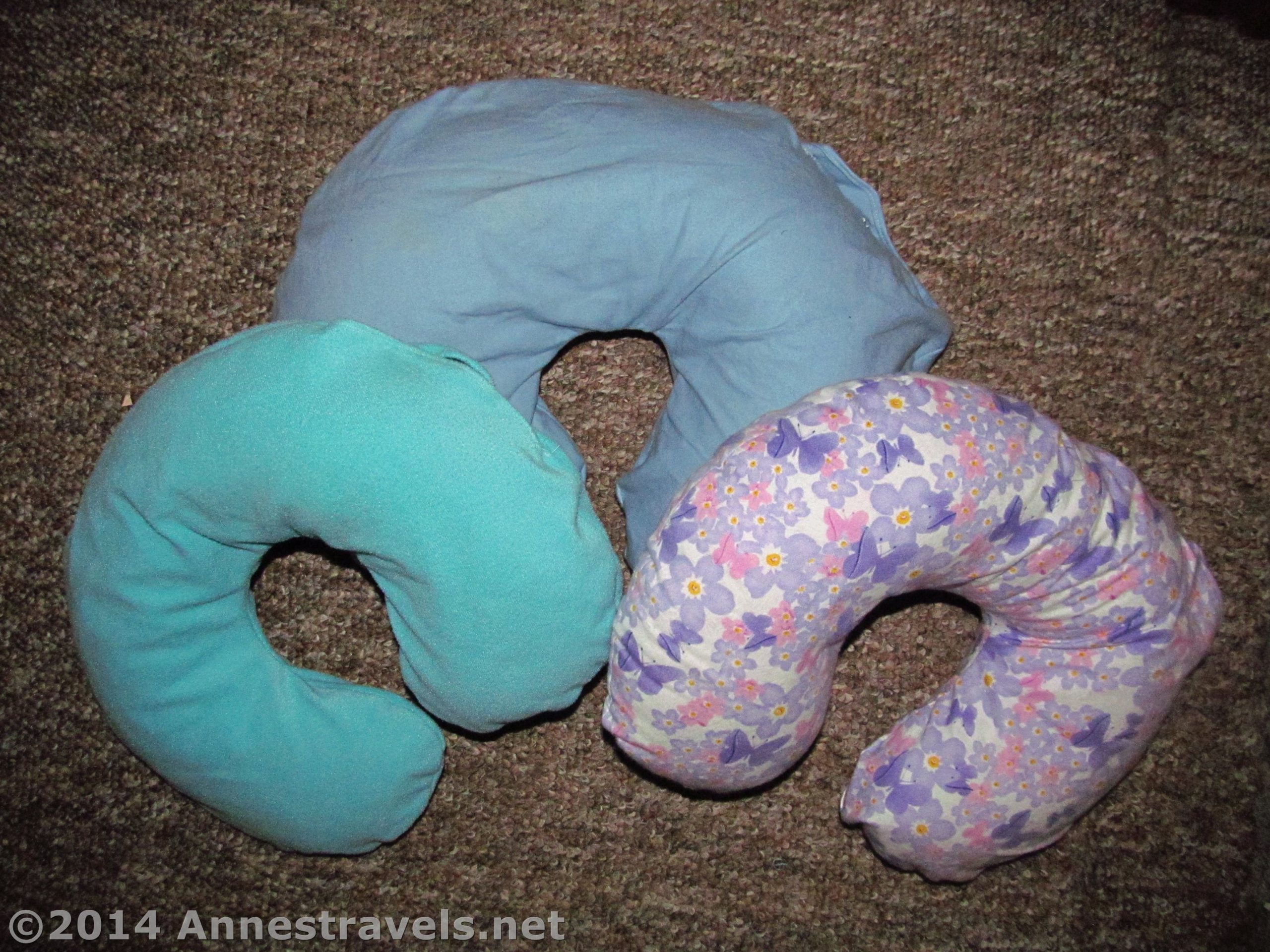 DIY Adult Travel Neck Pillows