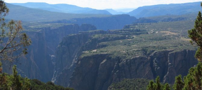 Hiking Up Green Mountain in Black Canyon of the Gunnison