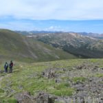 Ascending the slopes of Mount Chiquita, Rocky Mountain National Park, Colorado