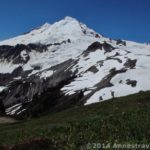 Meadows between Coleman Pinnacle and Camp Kaiser show off Mount Baker's Awesomeness near the Ptarmigan Ridge Trail, Mount Baker-Snoqualmie National Forest, Washington.