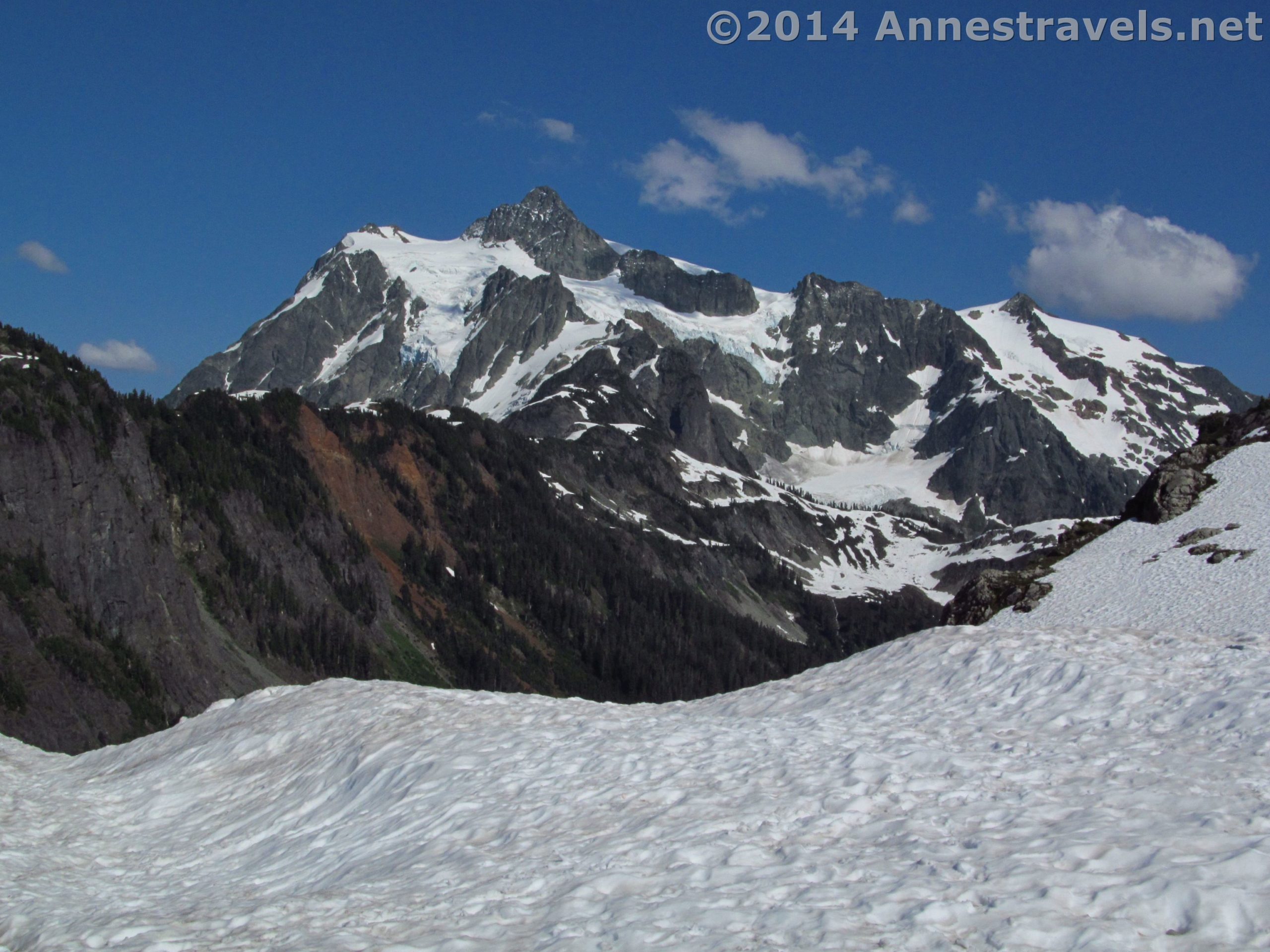 Mount Shuksan from Artist Point at the end of the Mt. Baker Highway, Mount Baker-Snoqualmie National Forest, Washington