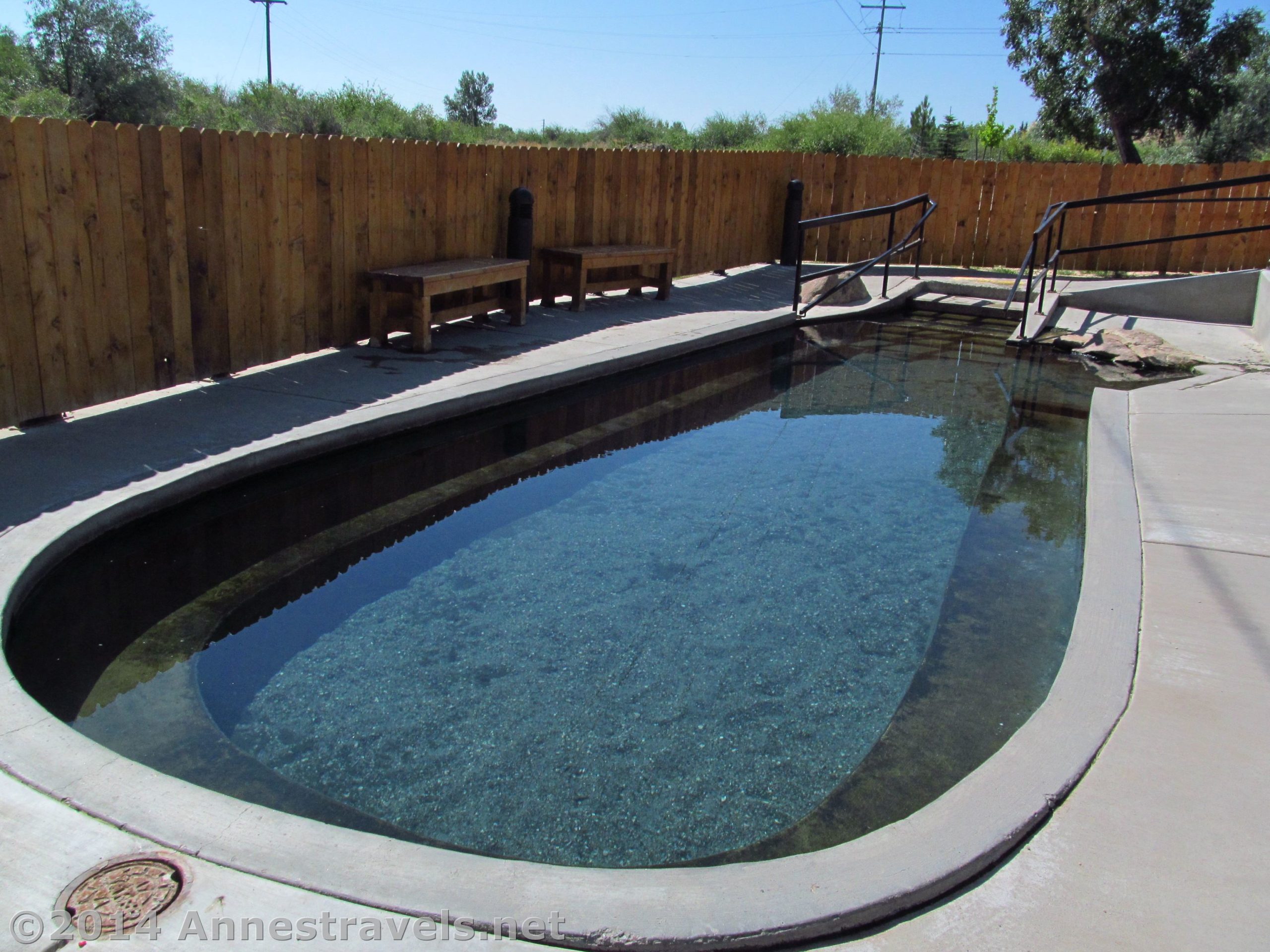 The Not So Hot Pool at the Hobo Pool Hot Springs, Saratoga, Wyoming