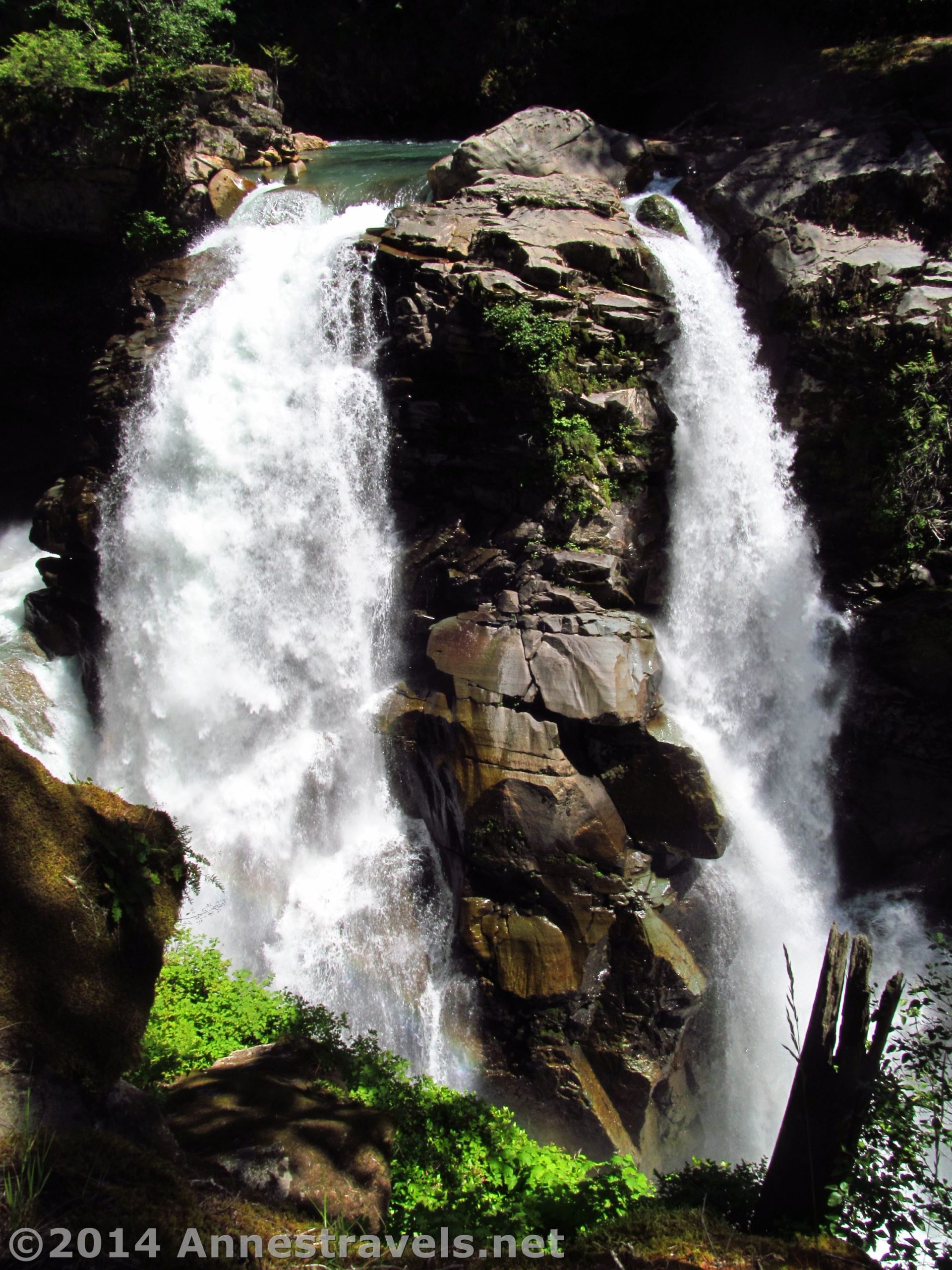 Nooksack Falls near the Mt. Baker Highway, Mt. Baker National Forest, Washington