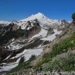 The shapely cone of Mt. Baker as seen from the Table Mountain Trail, Mount Baker-Snoqualmie National Forest, Washington