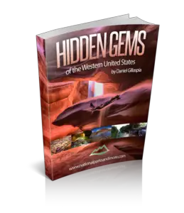 Cover of the book "Hidden Gems of the Western United States" by Daniel Gillaspia