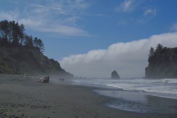 The Mist Clears Away: A Stroll at Ruby Beach
