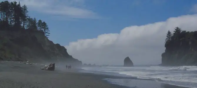 The Mist Clears Away: A Stroll at Ruby Beach