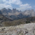 Views from Jackass Pass of Cirque of Towers, Wind River Range, Wyoming