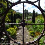 The gate into the Cottage Garden, Willowwood Arboretum, Chester, New Jersey