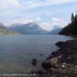 Views from the shore of Lower Green River Lake from near the Lakeside Trail, Wind River Range, Wyoming