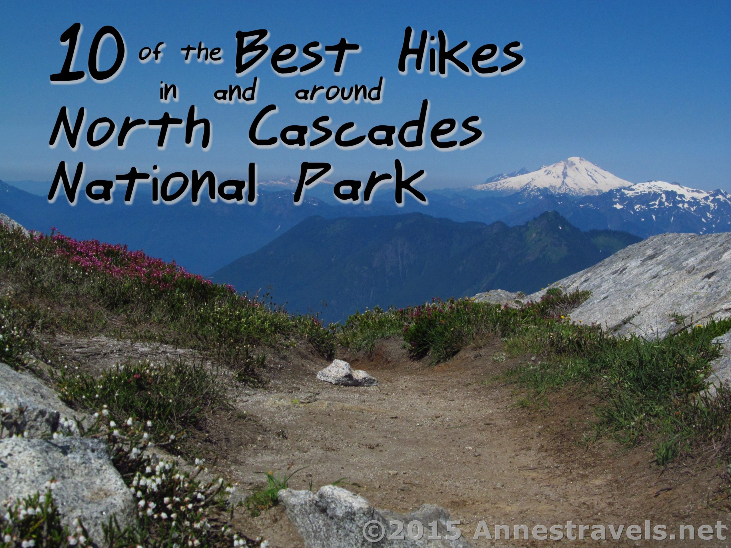 10 of the Best Hikes in and around North Cascades National Park, picture from Hidden Lake Pass