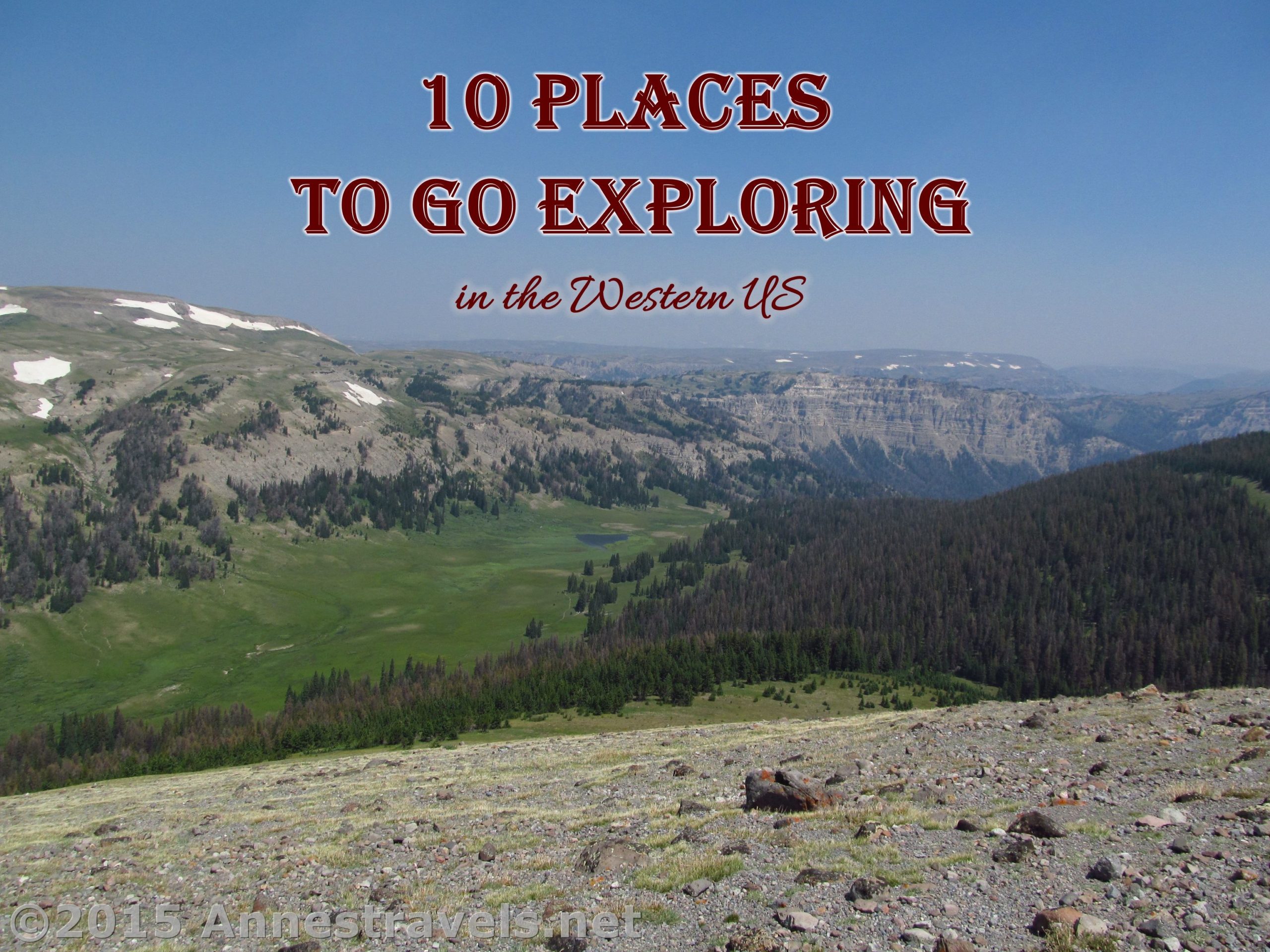 Bonneville Pass is another great place to go exploring without a trail, Bridger Teton National Forest, Wyoming