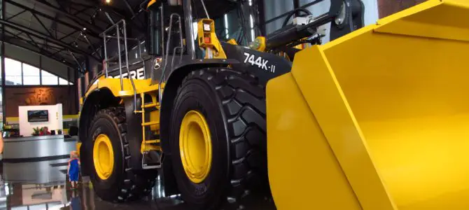 Visiting Big Machines at the John Deere Pavilion