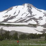 Hiking above the Brewer Creek Trail toward Mt. Shasta, Shasta-Trinity National Forest, California