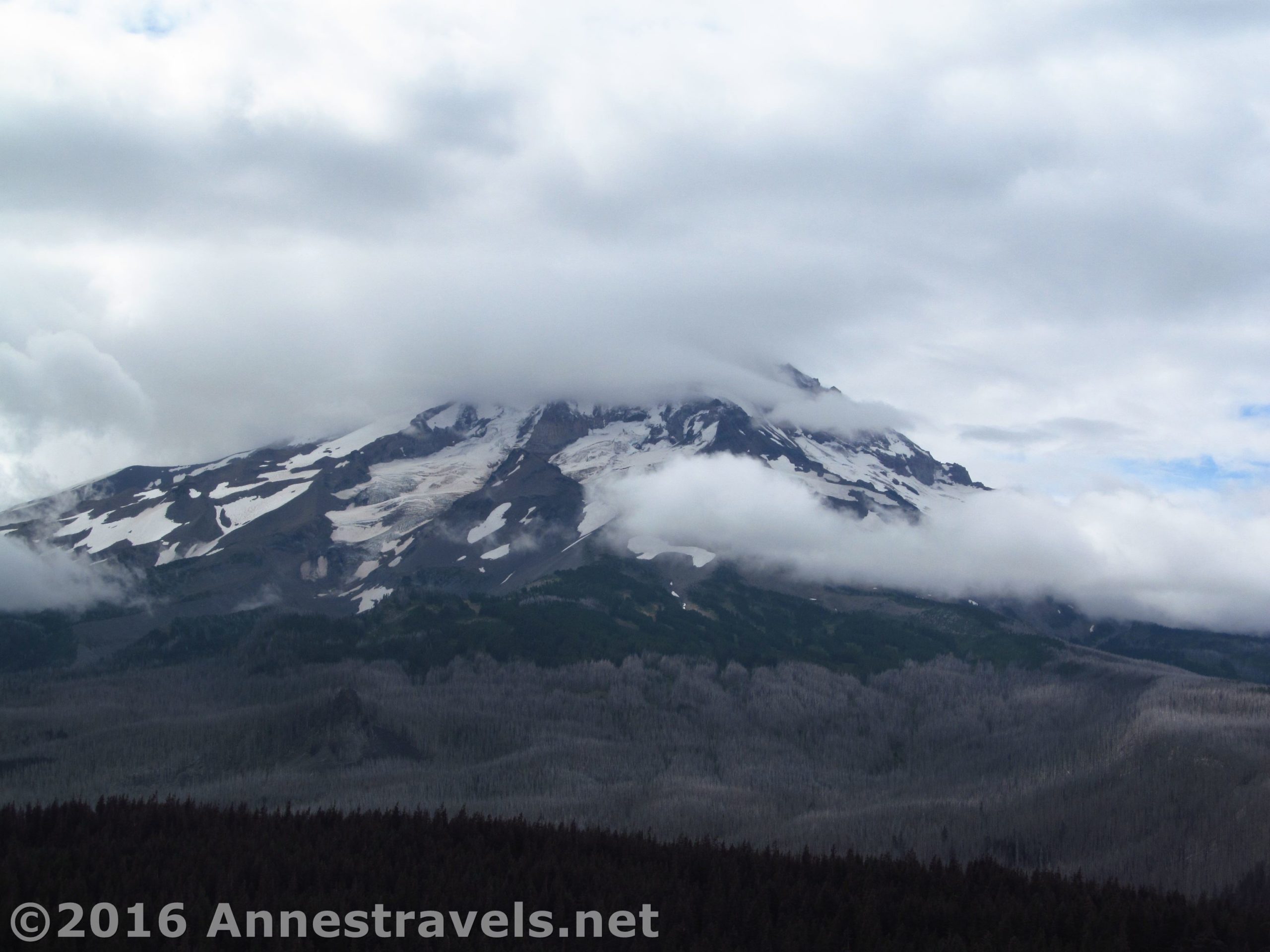 Owl Point in the Clouds