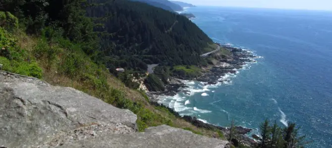 Incredible Coastal Views from Cape Perpetua’s Stone Shelter