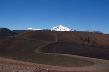 Climbing the Cinder Cone in Lassen