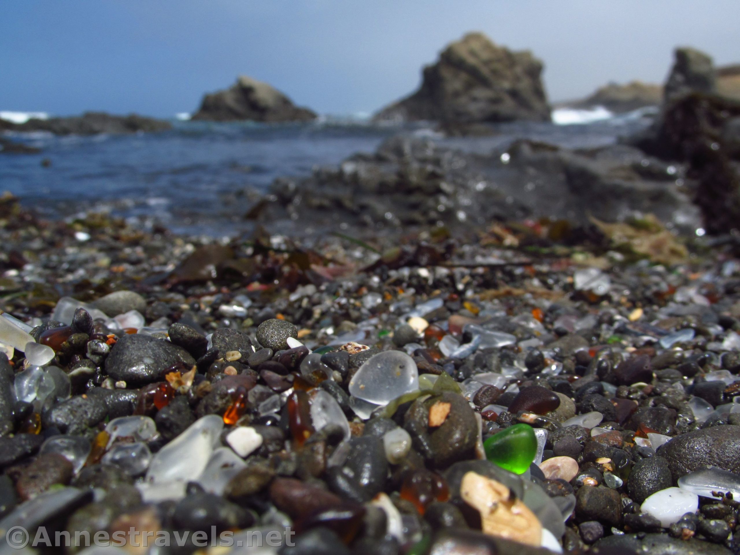 Visiting Sea Glass at Glass Beach