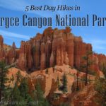 5 Best Day Hikes in Bryce Canyon National Park, Utah. Spires along the Fairyland Trail.