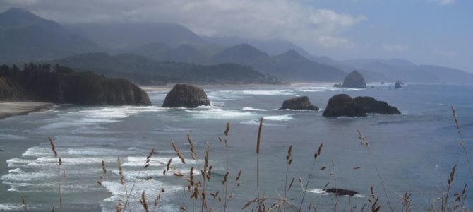 Views of Cannon Beach at Ecola State Park