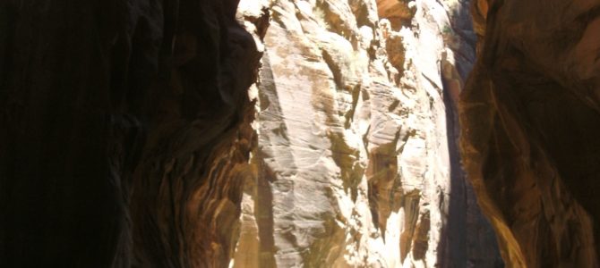 Walking the Zion Narrows