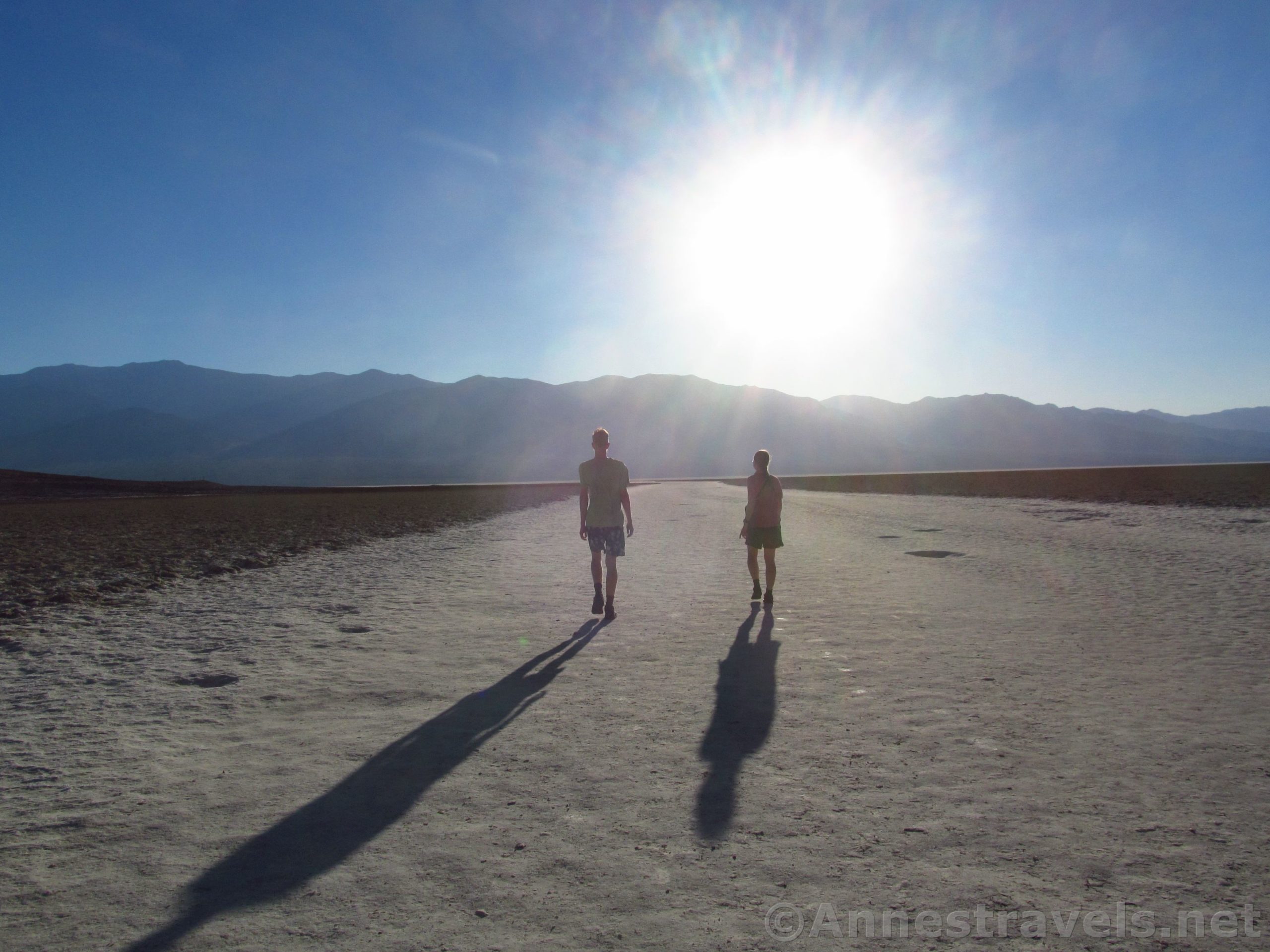 Evening at Badwater Basin