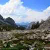 Views en route to Duck Pass in Inyo National Forest, California