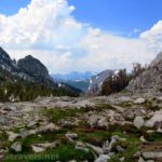 Views en route to Duck Pass in Inyo National Forest, California