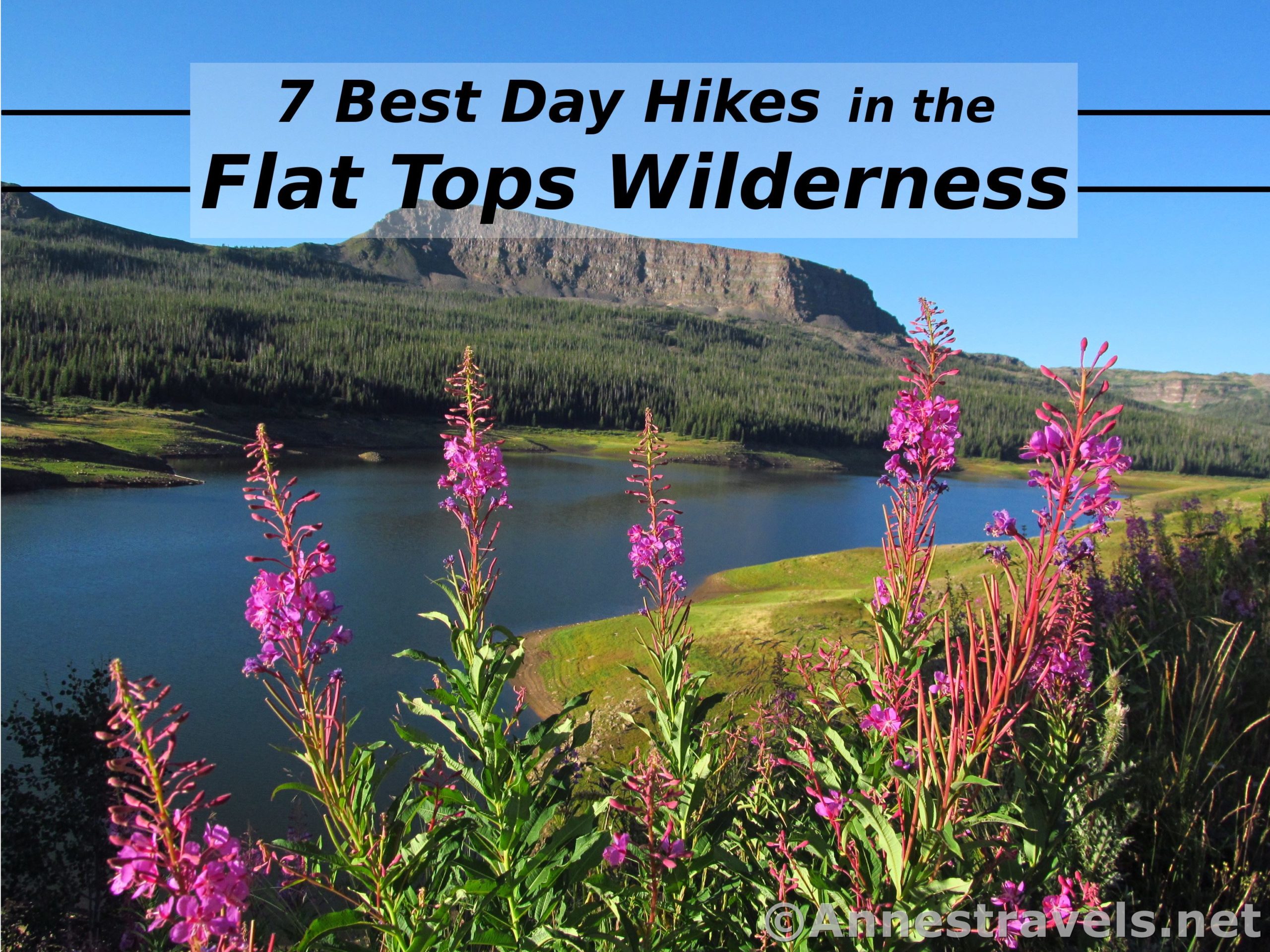 The 7 best day hikes in the Flat Tops Wilderness, Colorado