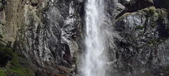 Yosemite’s Bridal Veil Falls in Midsummer