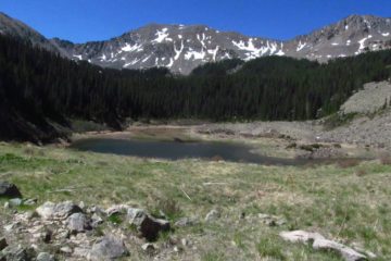 Hiking to Williams Lake, New Mexico