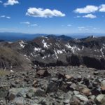 Views of Cirques and peaks from Wheeler Peak, Carson National Forest, New Mexico
