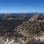 Reids Peak and views to the northwest from Bald Mountain in the Uinta Mountains of Utah