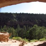 The reconstructed kiva in Alcove House, Bandelier National Monument, New Mexico