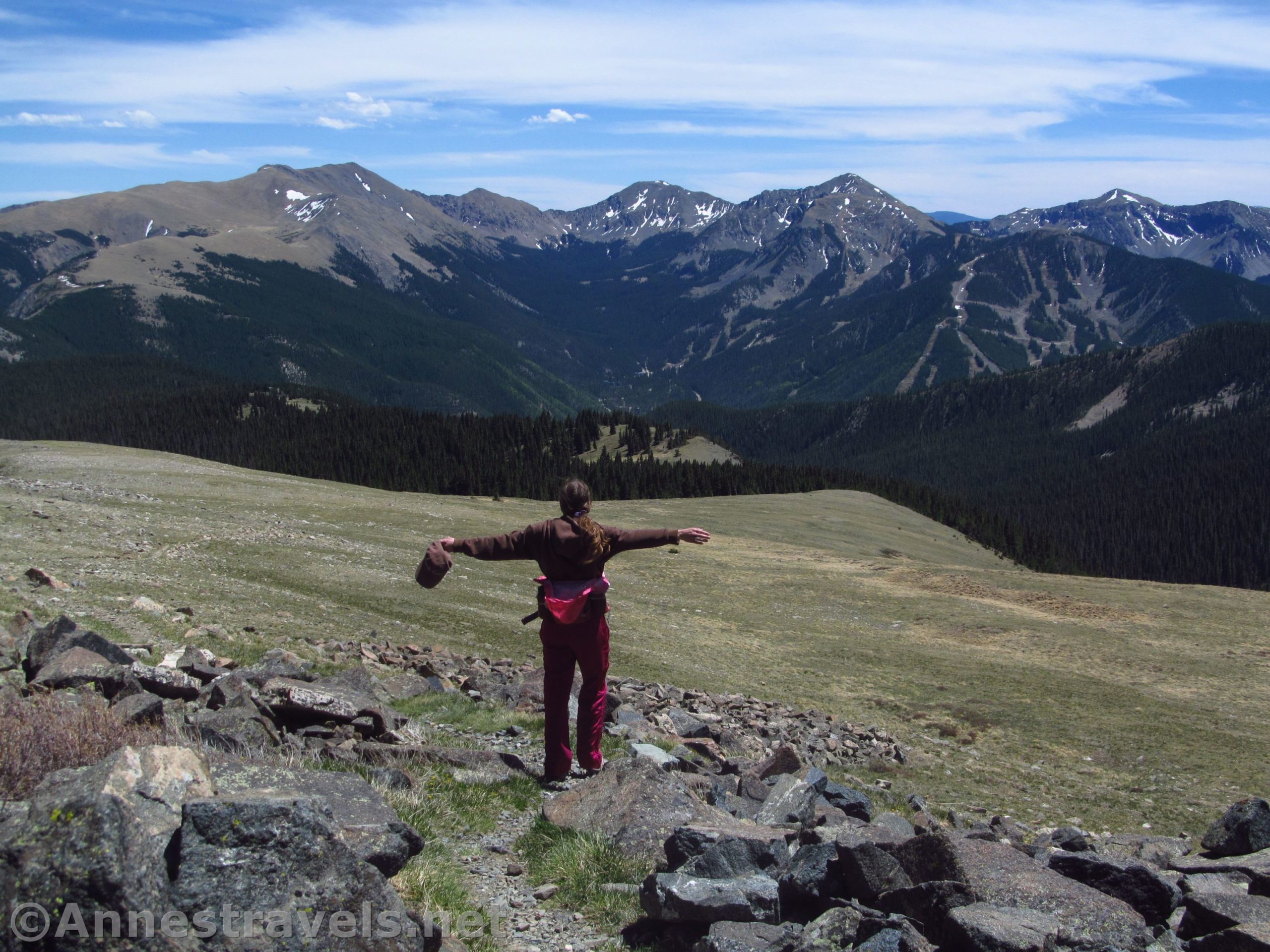 On the Gold Hill Trail in Carson National Forest, New Mexico