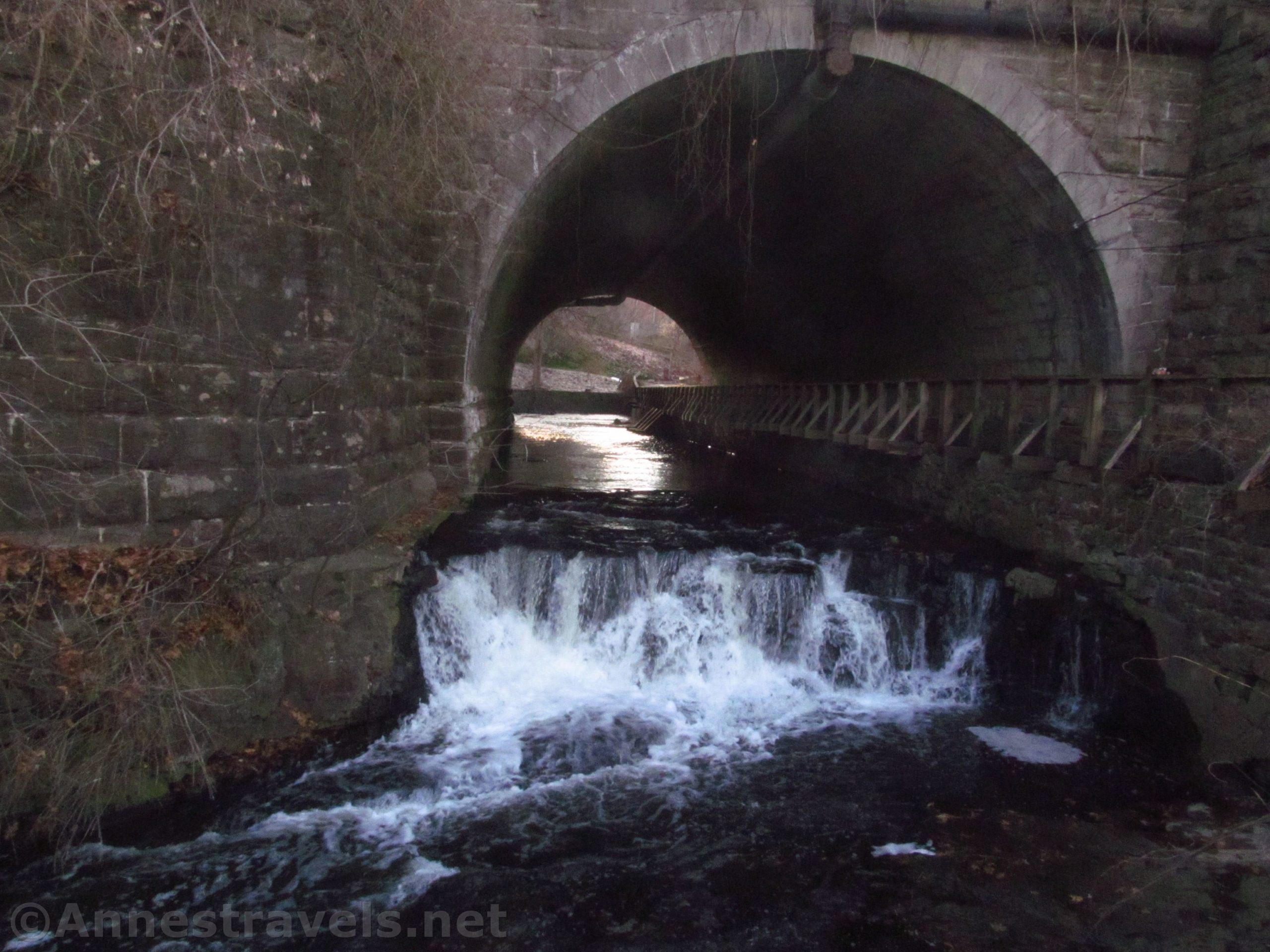 Tunnel Cascade at Corbett's Glen in Penfield, New York