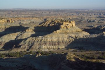 Sunrise at the Angel Peak Campground