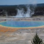 The Grand Prismatic Spring from the Grand Prismatic Spring Overlook, Yellowstone National Park, Wyoming