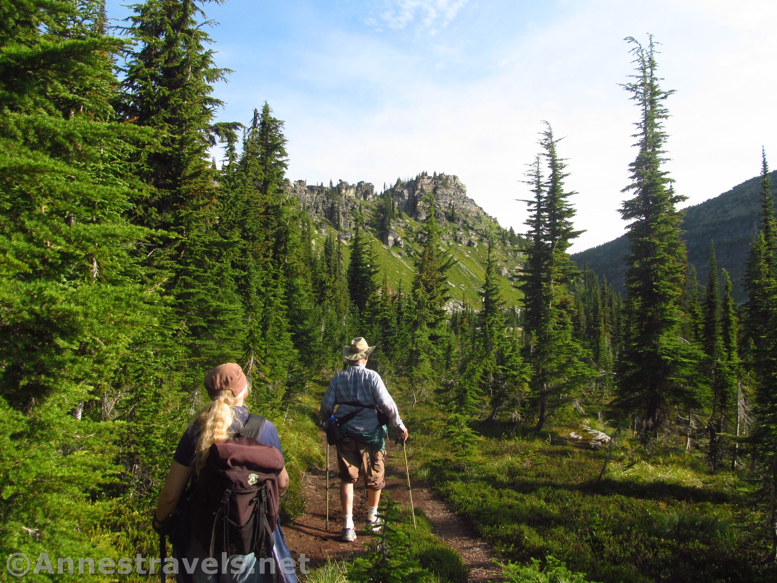 Copper Lake and Chicago Peak – Remote Cabinet Mountain Views