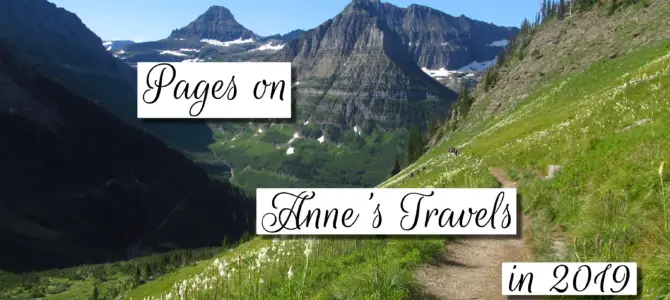 The Top 20 Pages on Anne’s Travels in 2019!