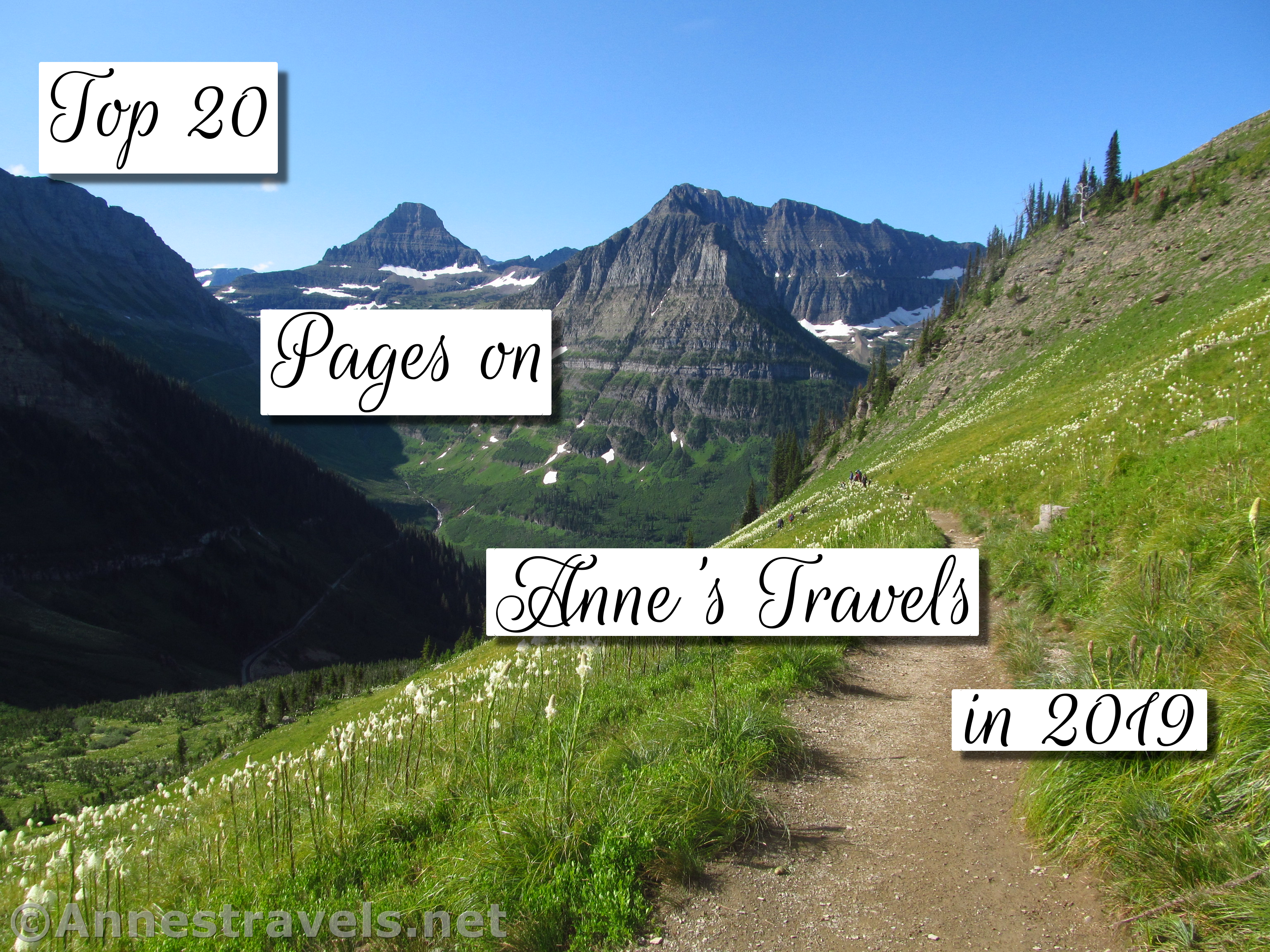 Highline Trail in Glacier National Park, Montana
