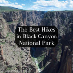 Black Canyon from the Chasm View Trail, Black Canyon of the Gunnison National Park, Colorado