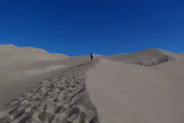 Climbing Star Dune in Great Sand Dunes National Park