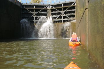 Kayaking the Erie Canal – Pittsford to I-390