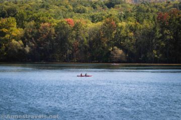 Biking around Canadice Lake on the Old Haul Road Trail