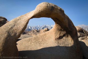 The Alabama Hills’ Mobius Arch Loop