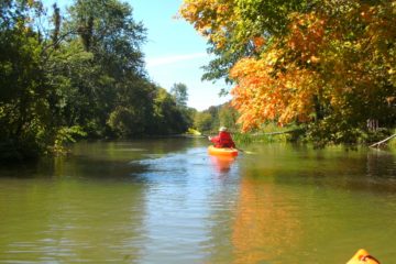 Kayaking Black Creek: Churchville to 6.2 Miles