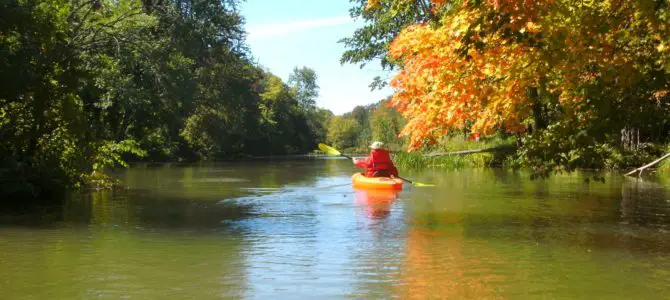 Kayaking Black Creek: Churchville to 6.2 Miles