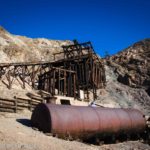 The mill below the Keane Wonder Mine, Death Valley National Park, California