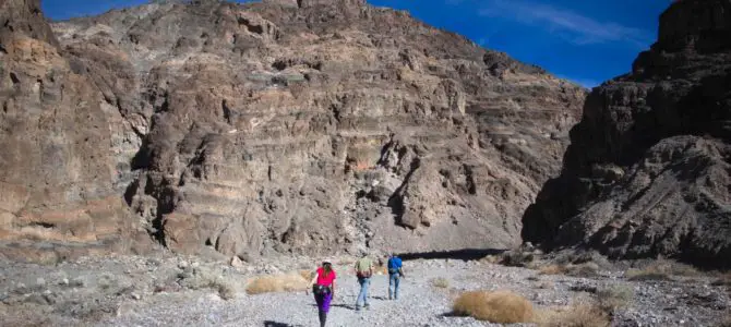 The Lower and Upper Reaches of Fall Canyon